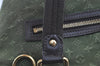 Auth Louis Vuitton Monogram Mini Lucille GM Hand Tote Bag M92681 Green LV 5788I