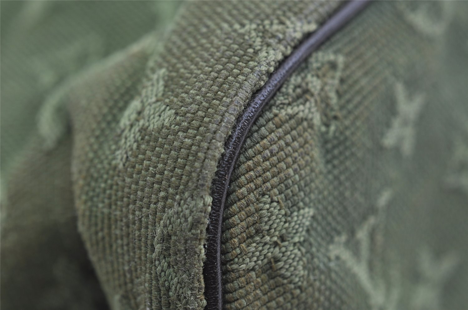 Auth Louis Vuitton Monogram Mini Lucille GM Hand Tote Bag M92681 Green LV 5788I