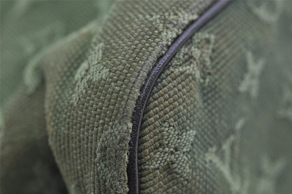 Auth Louis Vuitton Monogram Mini Lucille GM Hand Tote Bag M92681 Green LV 5788I