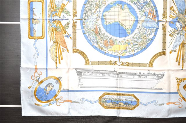 Authentic HERMES Carre 90 Scarf 