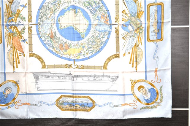 Authentic HERMES Carre 90 Scarf 