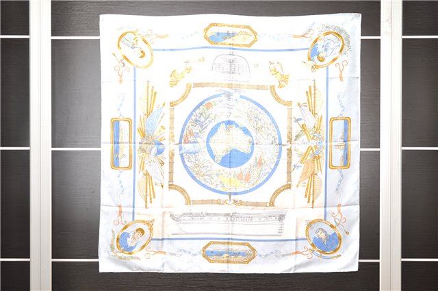 Authentic HERMES Carre 90 Scarf 