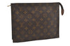 Authentic Louis Vuitton Monogram Poche Toilette 26 M47542 Cosmetics Pouch 5789I
