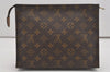 Authentic Louis Vuitton Monogram Poche Toilette 26 M47542 Cosmetics Pouch 5789I