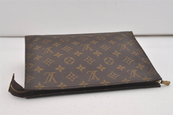 Authentic Louis Vuitton Monogram Poche Toilette 26 M47542 Cosmetics Pouch 5789I