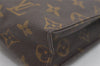 Authentic Louis Vuitton Monogram Poche Toilette 26 M47542 Cosmetics Pouch 5789I