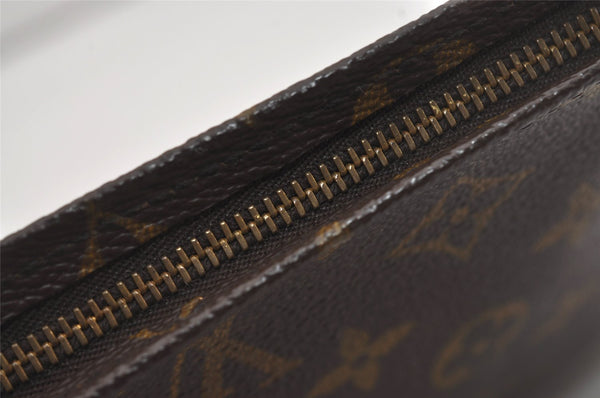 Authentic Louis Vuitton Monogram Poche Toilette 26 M47542 Cosmetics Pouch 5789I