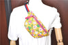 Authentic GUCCI Children's PVC Rubber Waist Body Bag 502095 Yellow 5790B