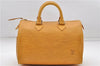 Authentic Louis Vuitton Epi Speedy 25 Hand Boston Bag Yellow M43019 LV 5790D