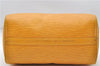 Authentic Louis Vuitton Epi Speedy 25 Hand Boston Bag Yellow M43019 LV 5790D