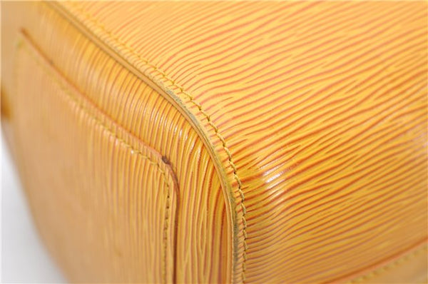 Authentic Louis Vuitton Epi Speedy 25 Hand Boston Bag Yellow M43019 LV 5790D