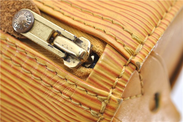 Authentic Louis Vuitton Epi Speedy 25 Hand Boston Bag Yellow M43019 LV 5790D