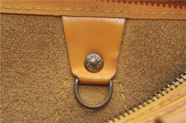 Authentic Louis Vuitton Epi Speedy 25 Hand Boston Bag Yellow M43019 LV 5790D