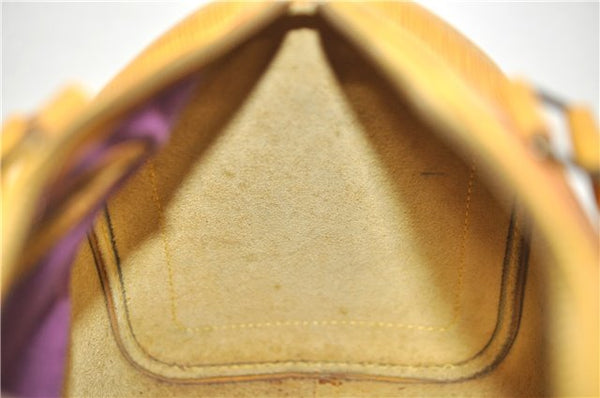 Authentic Louis Vuitton Epi Speedy 25 Hand Boston Bag Yellow M43019 LV 5790D