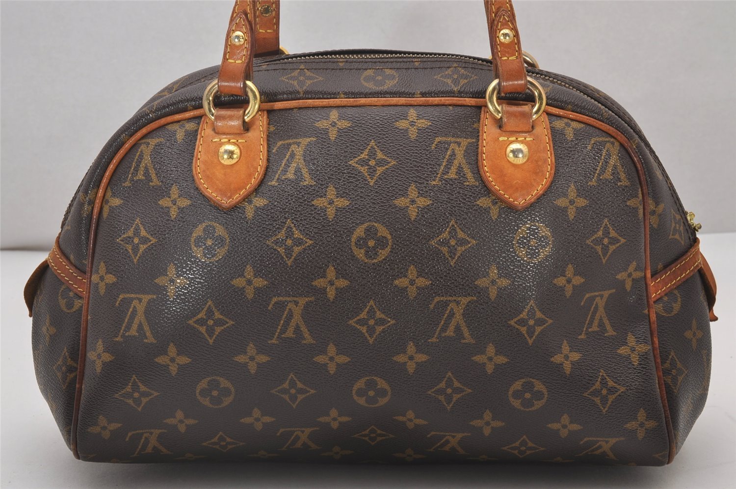 Authentic Louis Vuitton Monogram Montorgueil PM M95565 Shoulder Bag Junk 5790I