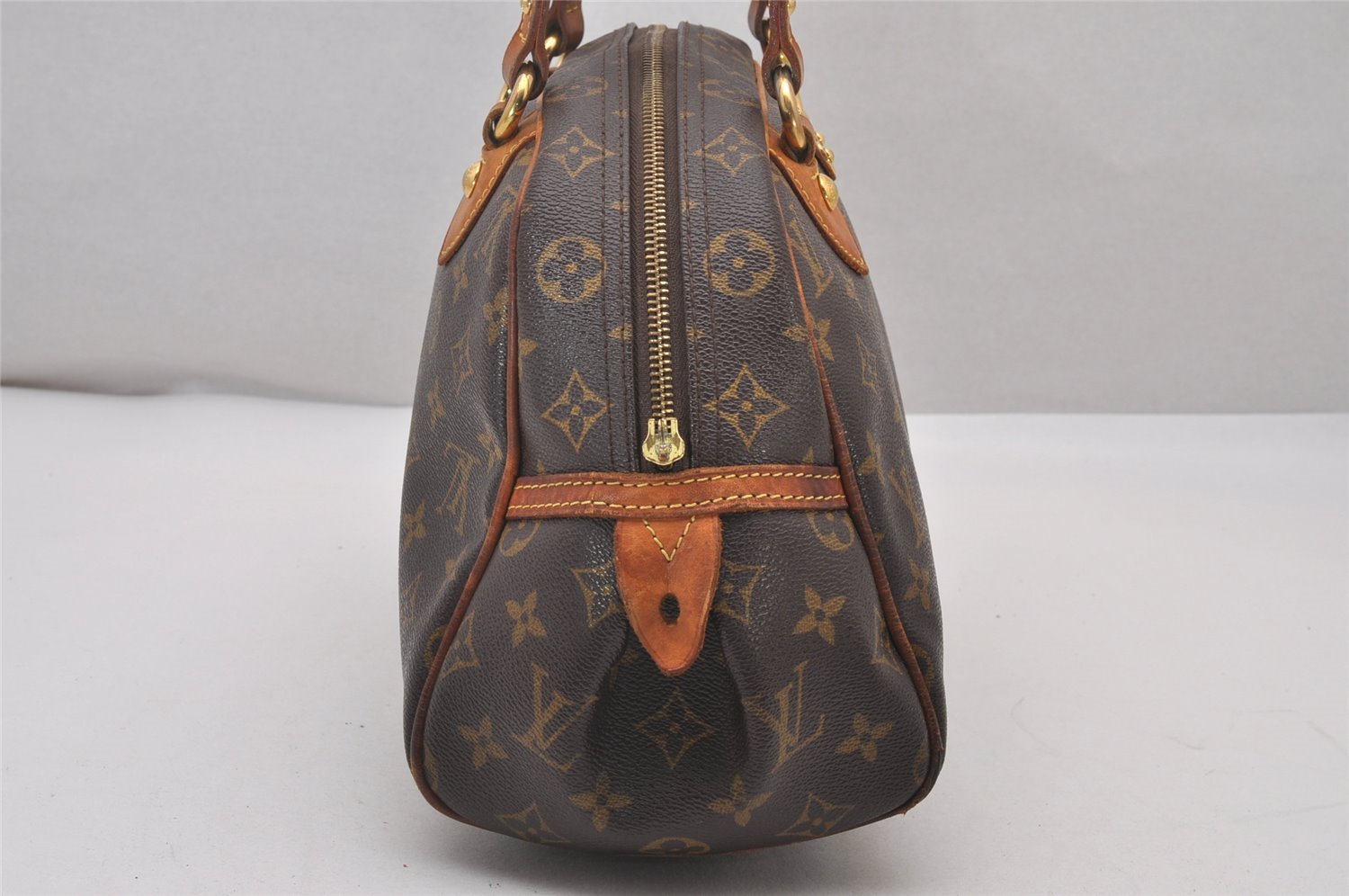 Authentic Louis Vuitton Monogram Montorgueil PM M95565 Shoulder Bag Junk 5790I