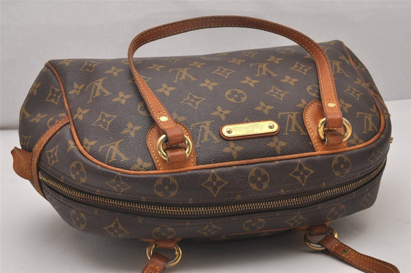 Authentic Louis Vuitton Monogram Montorgueil PM M95565 Shoulder Bag Junk 5790I