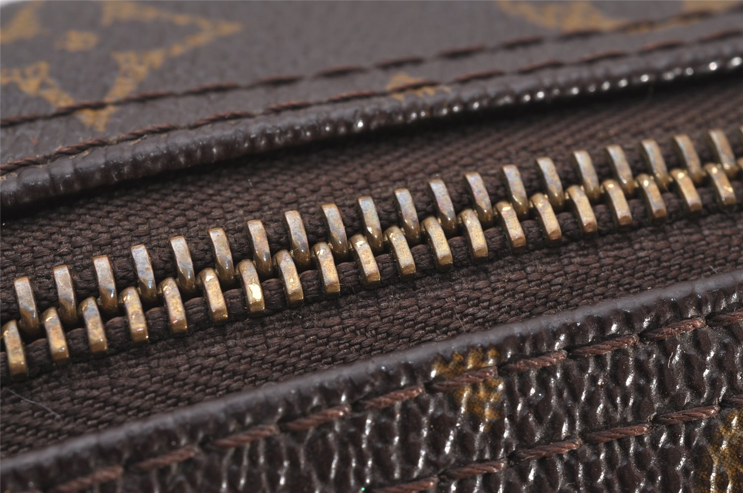 Authentic Louis Vuitton Monogram Montorgueil PM M95565 Shoulder Bag Junk 5790I