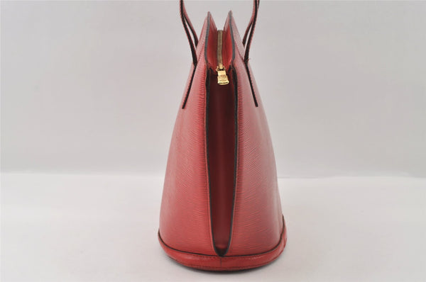 Auth Louis Vuitton Epi Saint Jacques Shopping Shoulder Bag Red M52267 LV 5791I