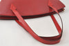 Auth Louis Vuitton Epi Saint Jacques Shopping Shoulder Bag Red M52267 LV 5791I