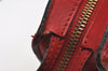Auth Louis Vuitton Epi Saint Jacques Shopping Shoulder Bag Red M52267 LV 5791I