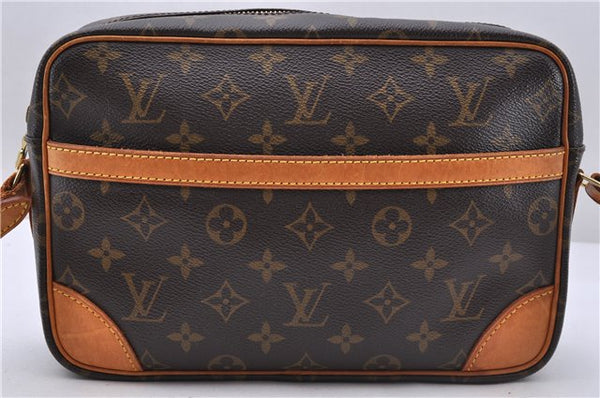 Auth Louis Vuitton Monogram Trocadero 27 Shoulder Cross Body Bag M51274 LV 5792D