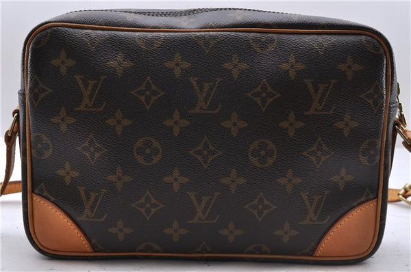 Auth Louis Vuitton Monogram Trocadero 27 Shoulder Cross Body Bag M51274 LV 5792D