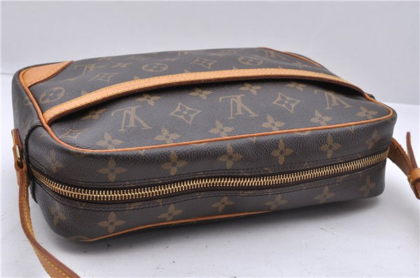 Auth Louis Vuitton Monogram Trocadero 27 Shoulder Cross Body Bag M51274 LV 5792D
