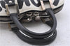 Authentic Louis Vuitton Graffiti Alma MM Hand Bag Black x White M92179 LV 5794D