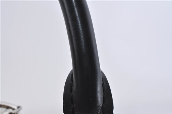 Authentic Louis Vuitton Graffiti Alma MM Hand Bag Black x White M92179 LV 5794D