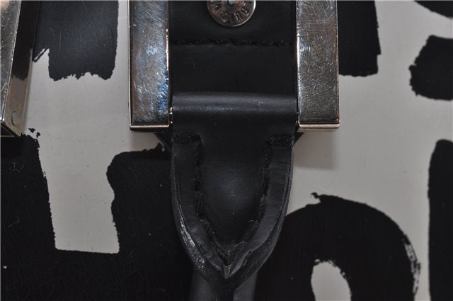 Authentic Louis Vuitton Graffiti Alma MM Hand Bag Black x White M92179 LV 5794D