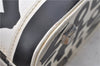 Authentic Louis Vuitton Graffiti Alma MM Hand Bag Black x White M92179 LV 5794D