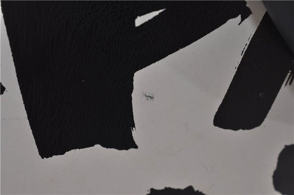 Authentic Louis Vuitton Graffiti Alma MM Hand Bag Black x White M92179 LV 5794D