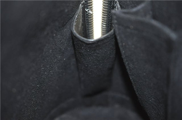 Authentic Louis Vuitton Graffiti Alma MM Hand Bag Black x White M92179 LV 5794D