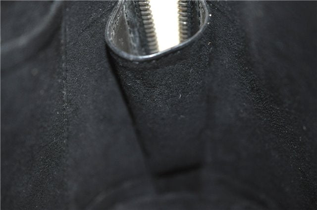 Authentic Louis Vuitton Graffiti Alma MM Hand Bag Black x White M92179 LV 5794D