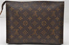 Auth Louis Vuitton Monogram Poche Toilette 26 Cosmetics Pouch Old Model 5796E
