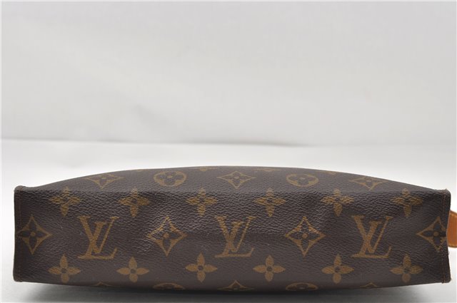 Auth Louis Vuitton Monogram Poche Toilette 26 Cosmetics Pouch Old Model 5796E