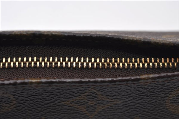 Auth Louis Vuitton Monogram Poche Toilette 26 Cosmetics Pouch Old Model 5796E