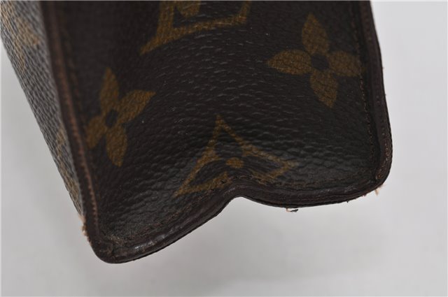Auth Louis Vuitton Monogram Poche Toilette 26 Cosmetics Pouch Old Model 5796E