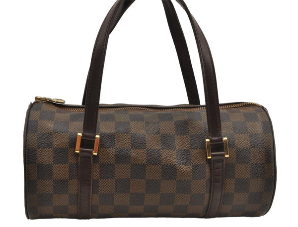 Authentic Louis Vuitton Damier Papillon 26 Hand Bag Purse N51304 LV 5796I
