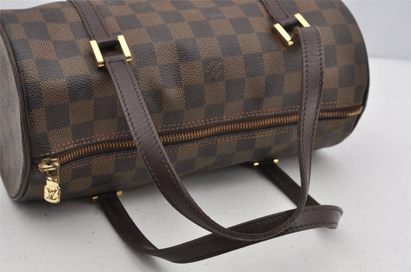 Authentic Louis Vuitton Damier Papillon 26 Hand Bag Purse N51304 LV 5796I