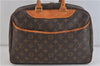 Authentic LOUIS VUITTON Monogram Deauville Hand Bag M47270 LV 5797C