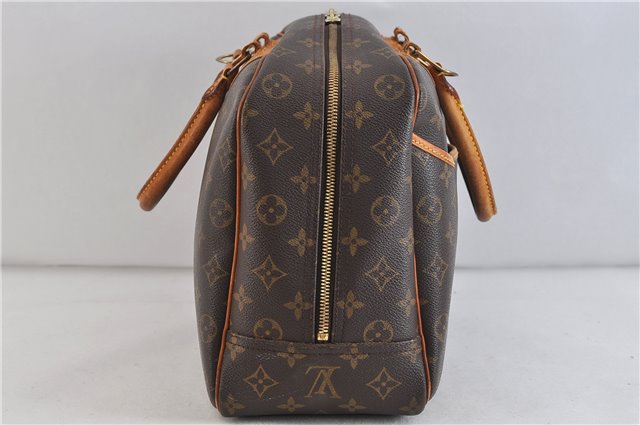 Authentic LOUIS VUITTON Monogram Deauville Hand Bag M47270 LV 5797C