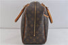 Authentic LOUIS VUITTON Monogram Deauville Hand Bag M47270 LV 5797C