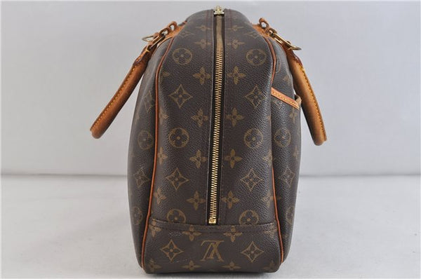 Authentic LOUIS VUITTON Monogram Deauville Hand Bag M47270 LV 5797C