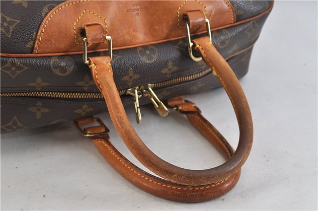 Authentic LOUIS VUITTON Monogram Deauville Hand Bag M47270 LV 5797C