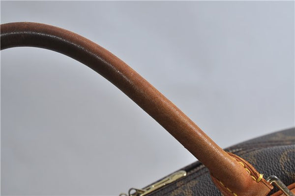 Authentic LOUIS VUITTON Monogram Deauville Hand Bag M47270 LV 5797C