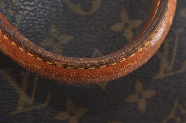 Authentic LOUIS VUITTON Monogram Deauville Hand Bag M47270 LV 5797C