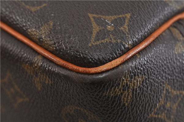 Authentic LOUIS VUITTON Monogram Deauville Hand Bag M47270 LV 5797C