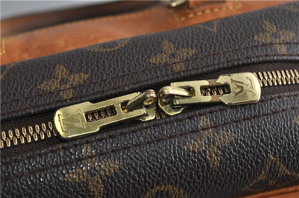 Authentic LOUIS VUITTON Monogram Deauville Hand Bag M47270 LV 5797C